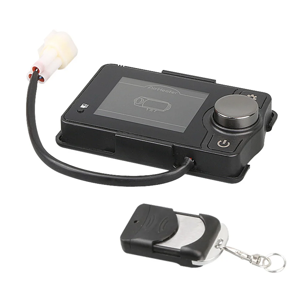 1pcs 12V/24V Compatible-BT Control Diesel Parking Heater LCD Switch + Remote Control Electrical Equipment