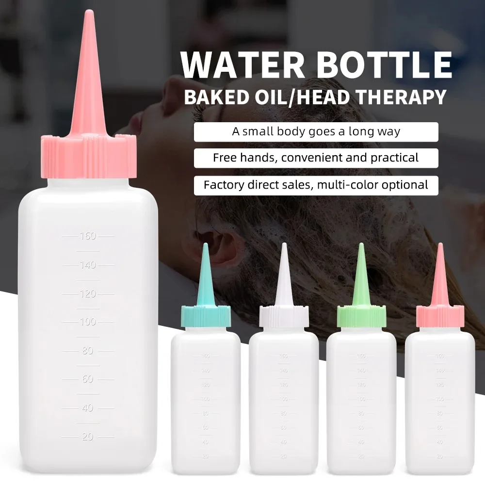 Hair Oil Applicators Hair Coloring Bottle Hairdresser Styling Supplies Hair Washing Bottle Dispensing Bottle for Hairdressing