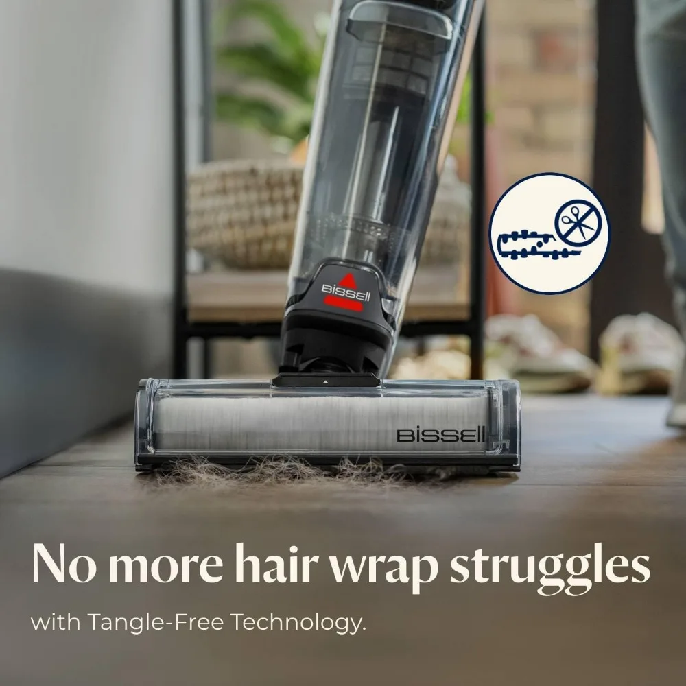 Kabelloser Bodenreiniger und Wischmopp für mehrere Oberflächen mit Nass-Trockensauger und Trockensaugmodus