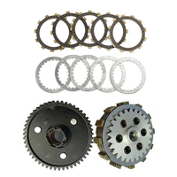 Motorcycle Clutch Disc Plate Engine Gear for Suzuki Haojue Qingqi Jingcheng AX100 HJ100-A JC100 AX 100 Transmission Clutch Fiber
