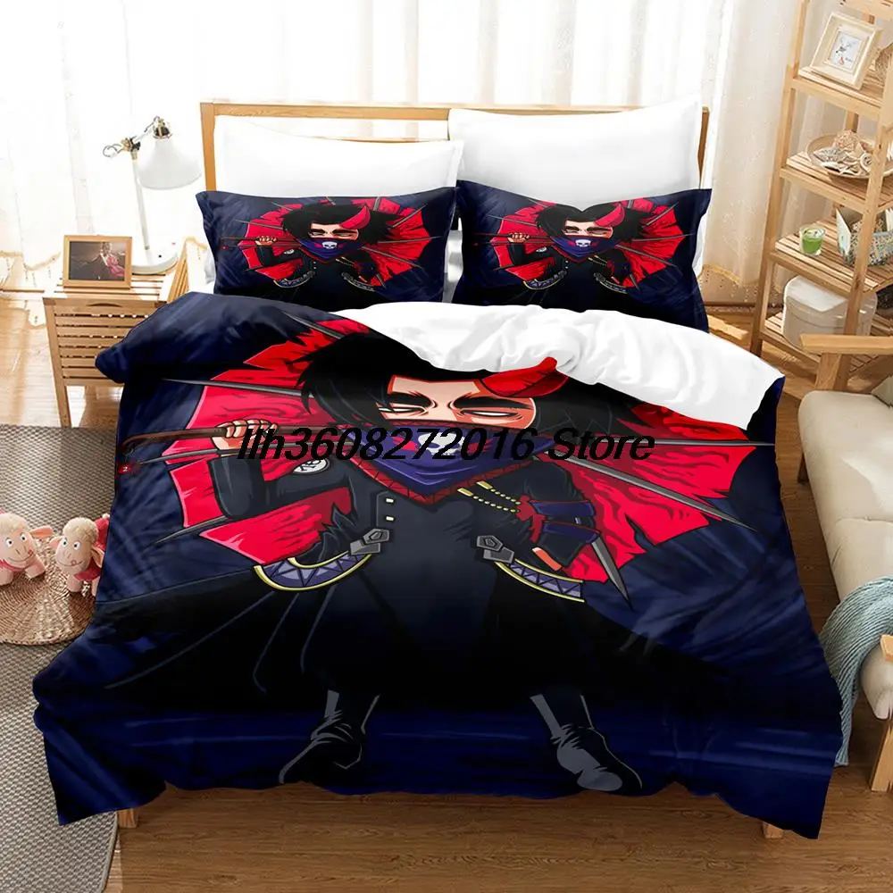 3D Printing Anime HUNTER×HUNTER Feitan Bedding Set Single Twin Full Queen King Size Bed Set Adult Kid Bedroom Duvet cover Sets