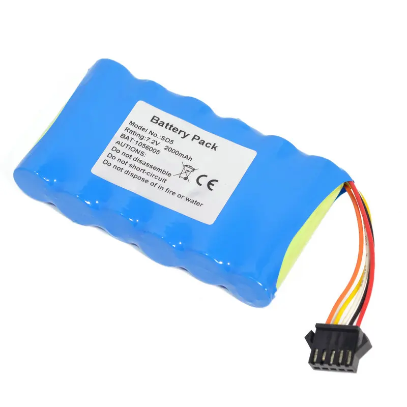 Applicable to FSNH-6XAA2000 SD5 SD6 F2 for EDAN for Vital Signs Monitor Battery