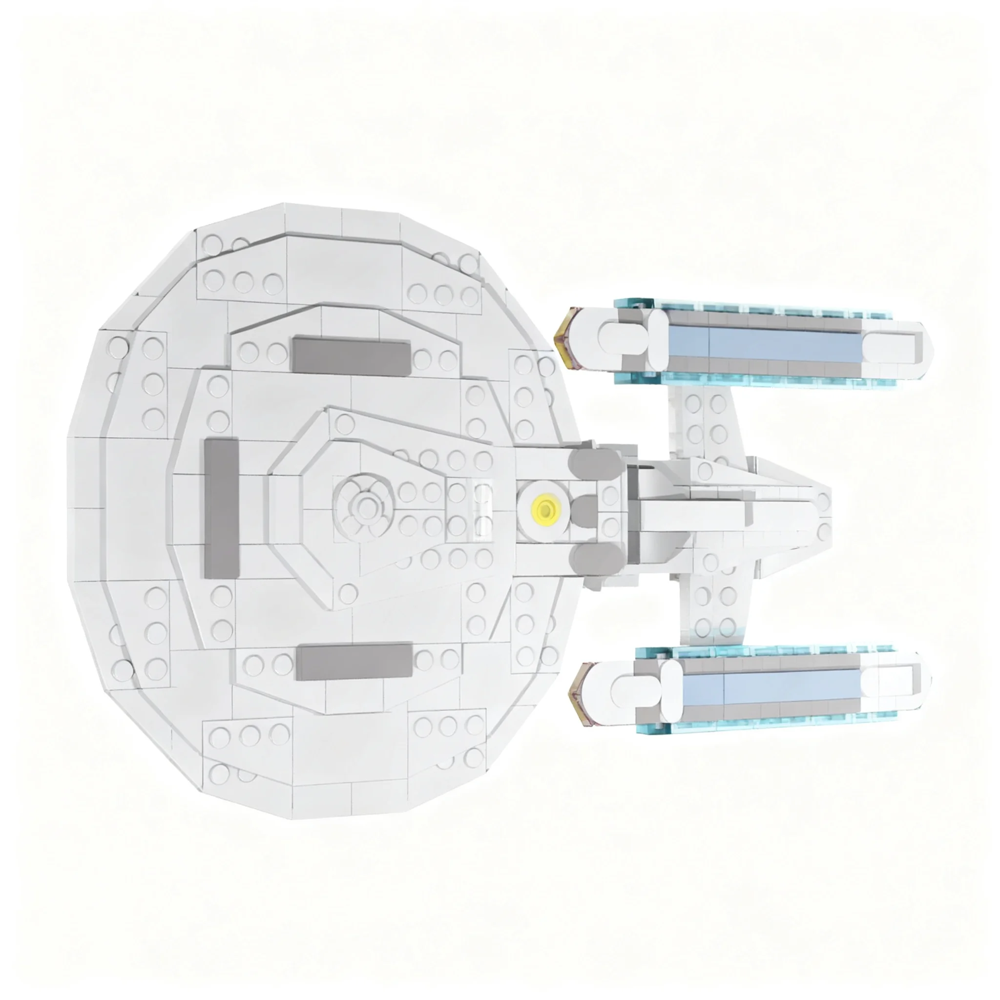 807pcs MOC Balmung-Type Lost Era Cruiser Space Model Building Blocks Architecture Collection Birthday Brick Creative Assemble