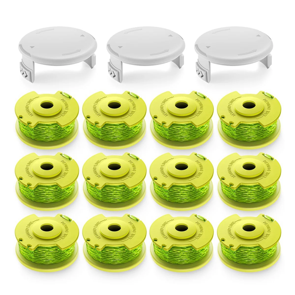 A26F-Trimmer Rope Lawn Mower Accessories Suitable for Ryobi One+ Series Lawn Mower AC80RL3/AC14HCA Mowing Rope