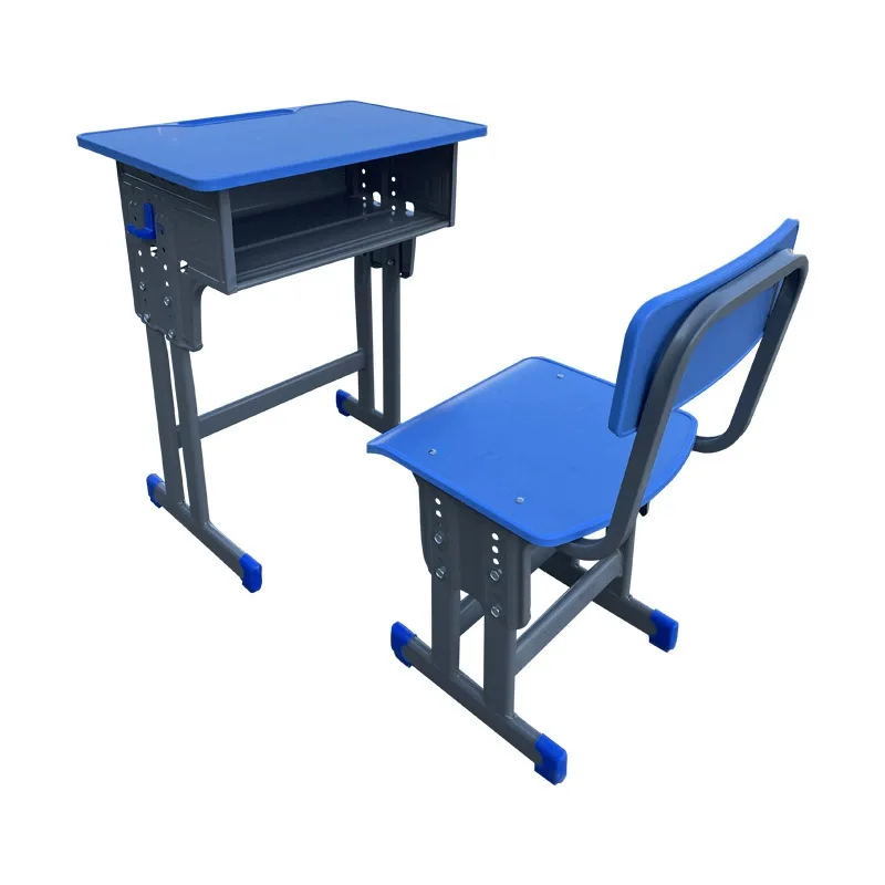 

Ergonomic Student Single Learning Wooden Tables And Chairs For High School Classroom