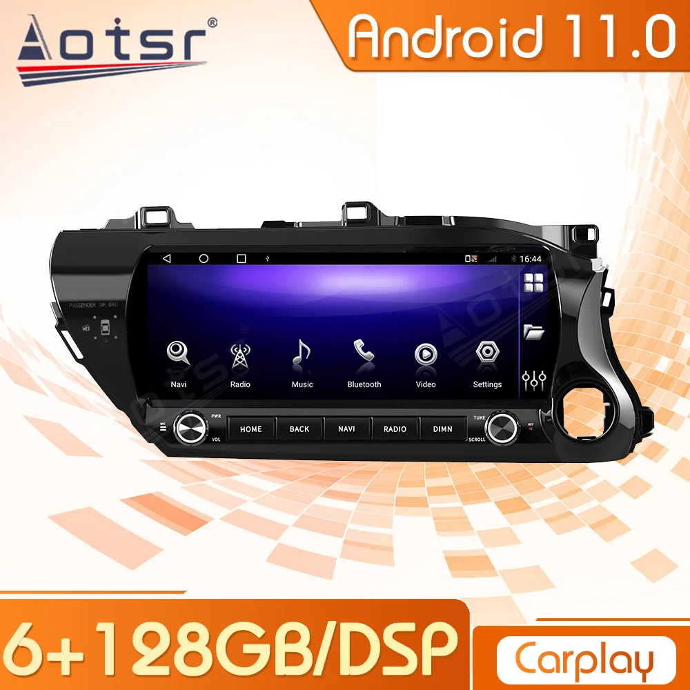 

12.3 Inch Android12 6+128G DSP For TOYOTA HYLAC LHD Car DVD GPS Navigation Auto Radio Multifunction CarPlay Head Unit