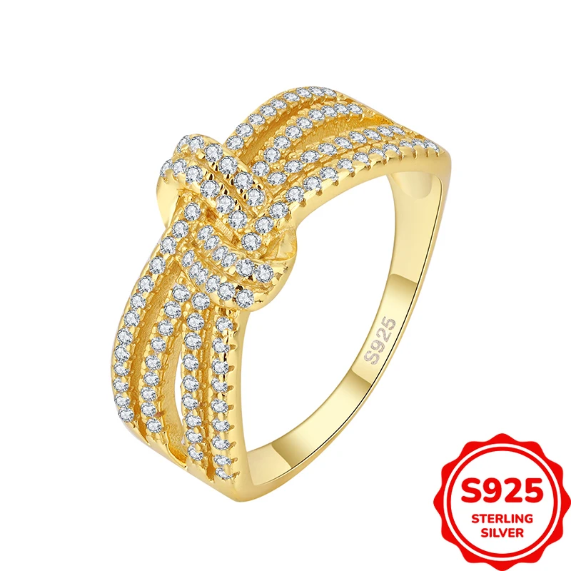 

Модное и персонализированное аутентичное женское обручальное кольцо из серебра S925 с крестом и бриллиантами