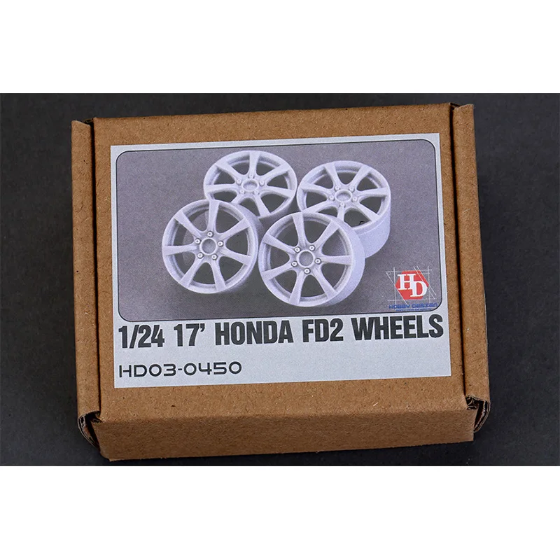 

Hobby Design HD03-0450 1/24 17' FD2 Wheels Detail-up Set Hand Made Arts for Professional Adults