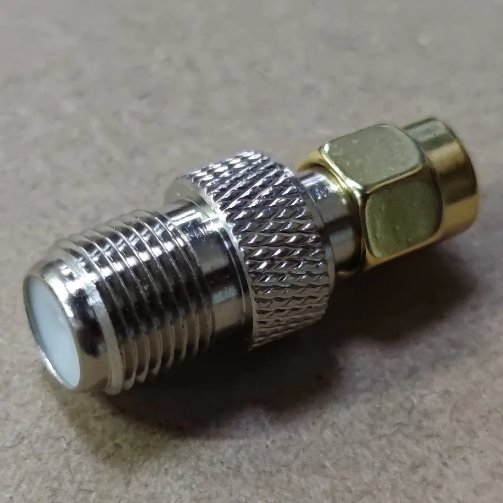 F złącze do złącze SMA złącze typu F żeński na SMA adapter z męskim złączem 1 sztuk — zdjęcie 6