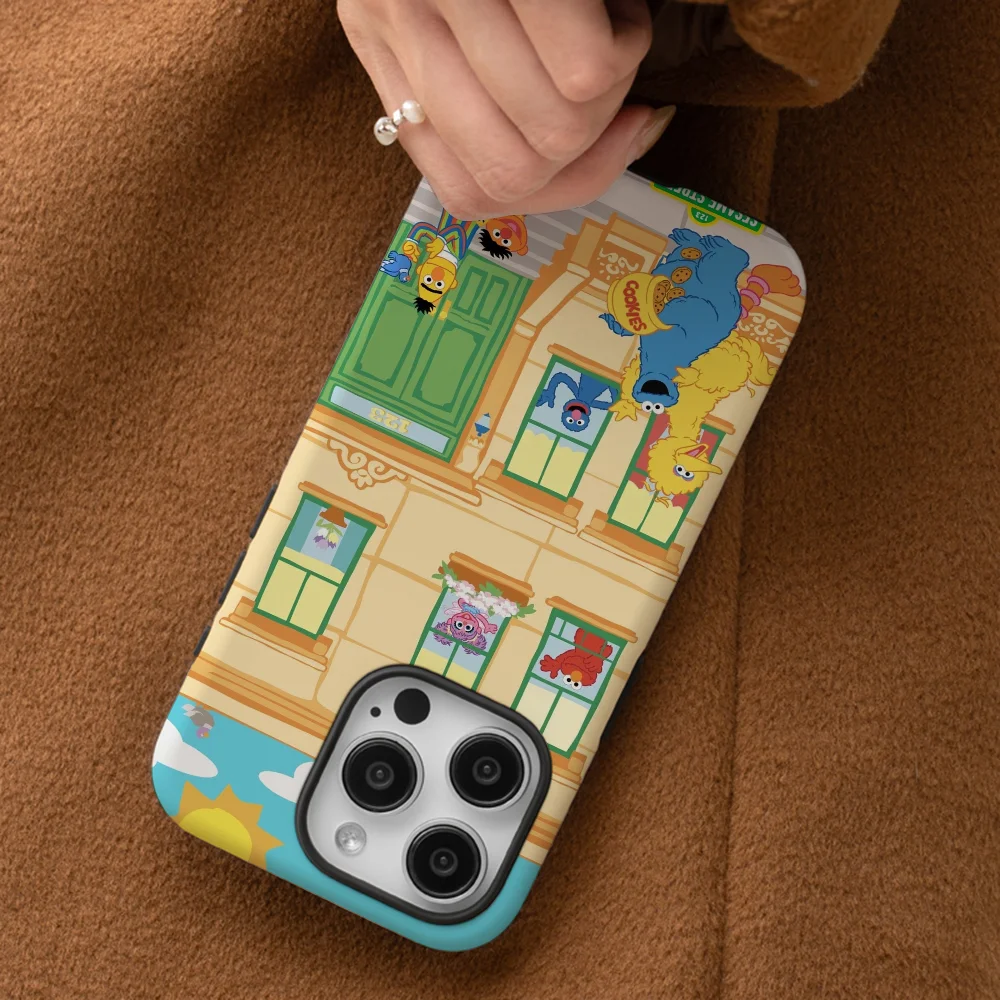 حافظة هاتف شارع سمسم حافظة هاتف فيلم شل آيفون 16 15 14 13 12 11 برو ماكس بلس #6