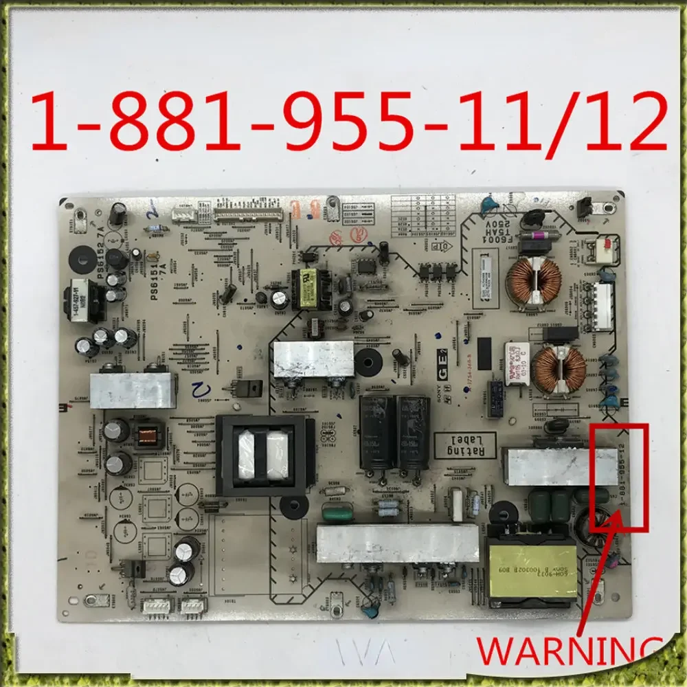 

1-881-955-11 1-881-955-12 Power Supply Card for TV KDL-46EX700 KDL-55EX710 TV Plate Power Supply Card Plate Power Support Board