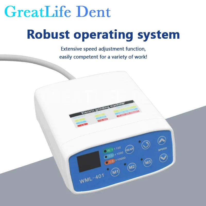 Dental Brushless Led Micro Motor Electric Machine Internal Water Spray E-type With 1:1+1:5 Fiber Optic Contra Angle Handpiece