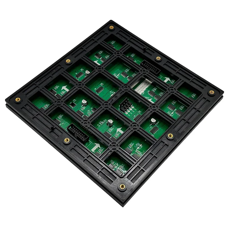 B24B 3Pcs P6 Outdoor LED Screen Panel 32X32 Pixels LED Display Module 192X192mm 1/4 Scan RGB Full Color LED Screen Panel
