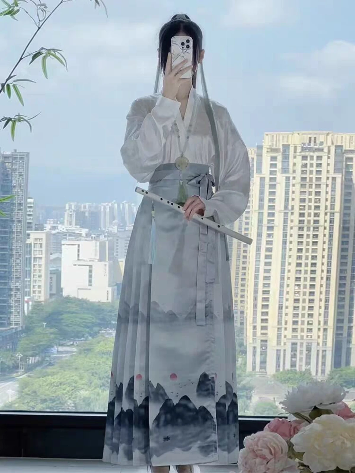 New Chinese Style National Style Horse Face Skirt Suit For Women Autumn Tang Suit Women\'s Clothing Improved Hanfu for Adults