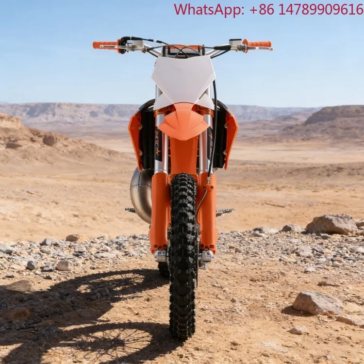 Lightweight Design300CC 2 Stroke Water Cooled Multi Purpose Off Road Dirt Bike Kick Start Motocross Adventure MotorcyclePerfect