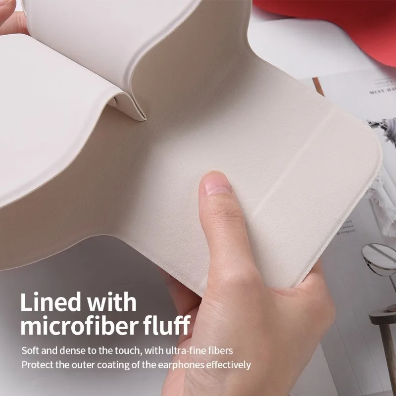سيليكون جل سماعات بطانة للأذن حافظة ل أبل AirPods ماكس شل السمع حافظة سماعة جلدية الإسكان EJBHT08