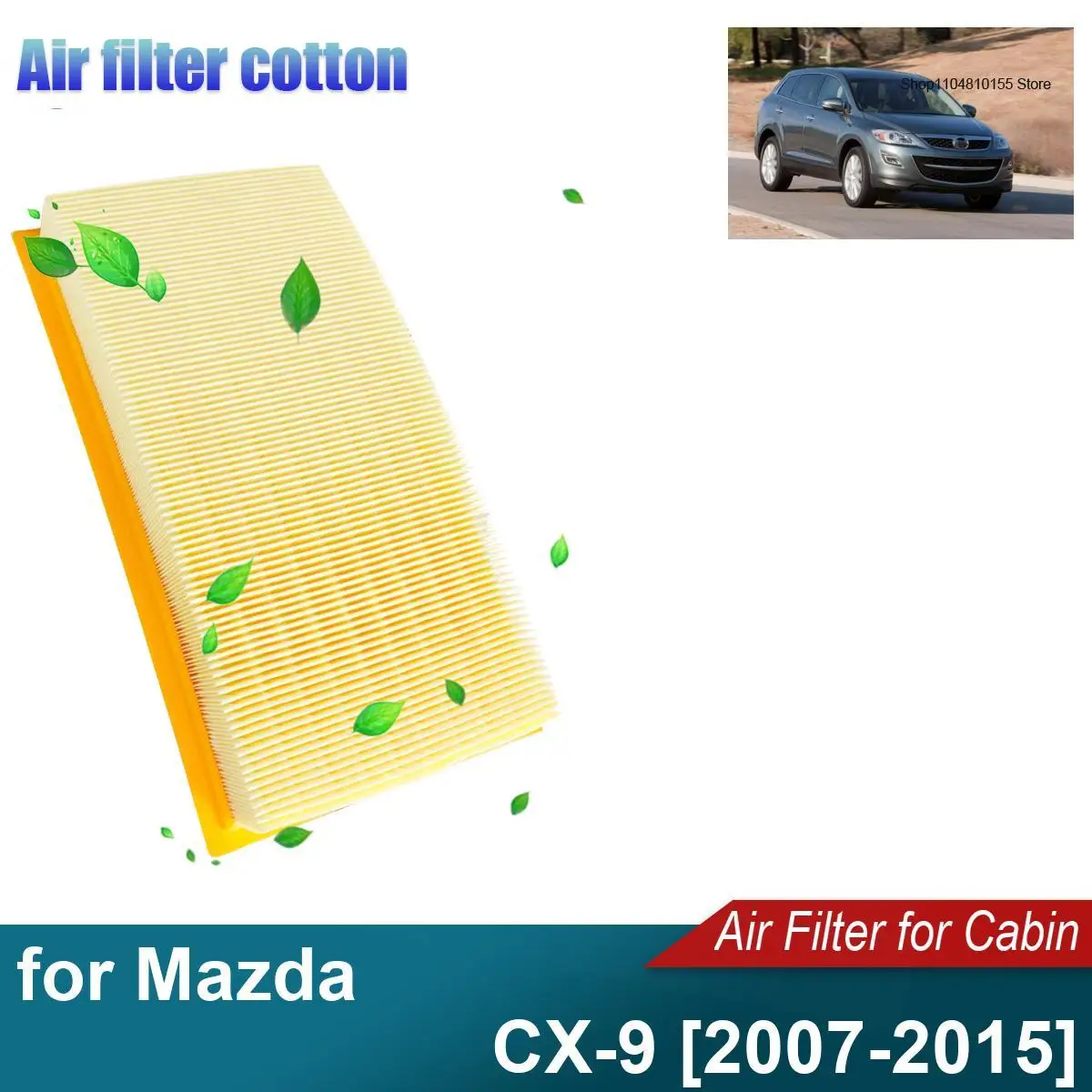 

Car Air Filter Element Suit for Mazda CX-9 2007-2015 7T4Z-9601-A CY01-13-Z40A CA10242