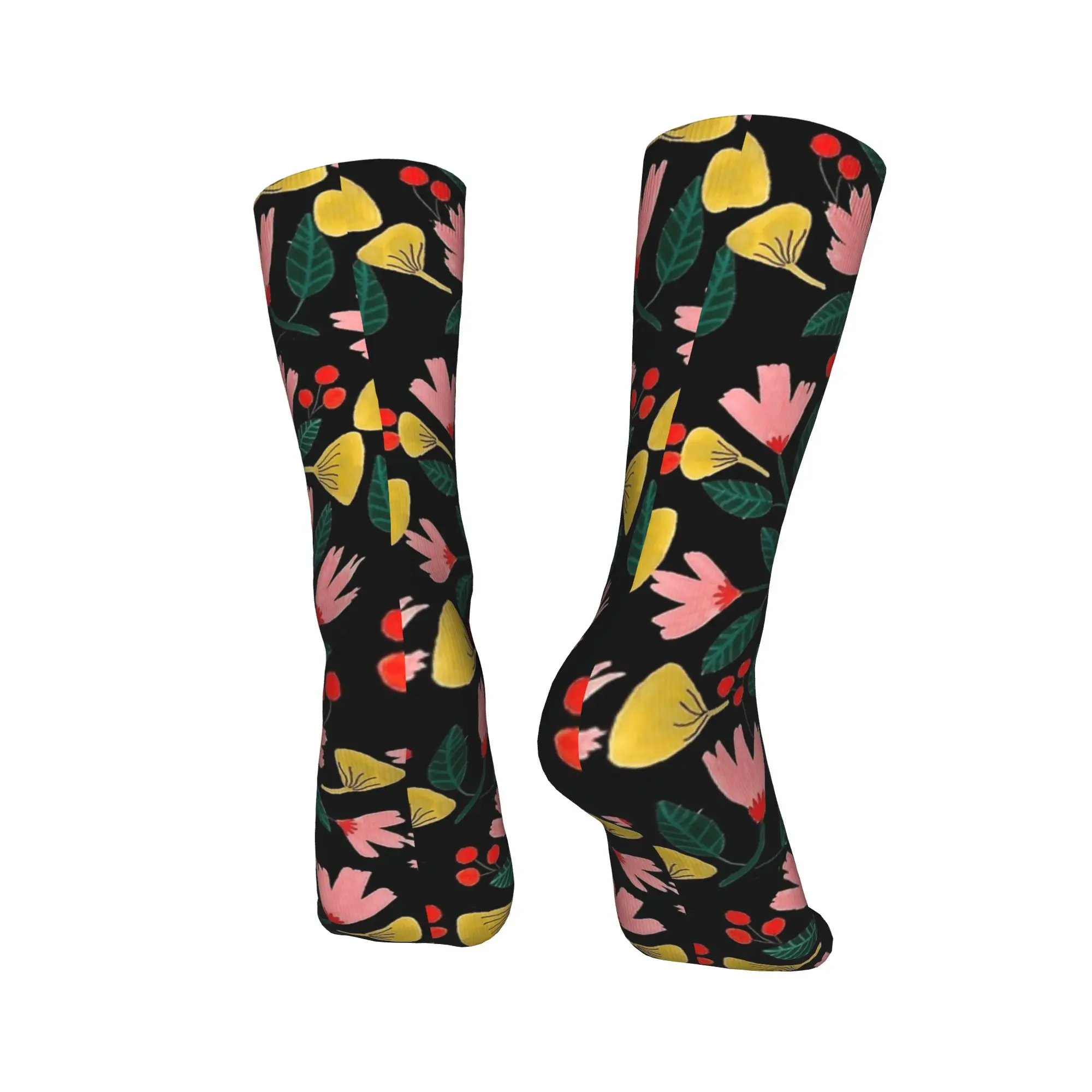 Rośliny i Wiosenne Skarpetki Skarpetki Codzienne na Zamówienie Jesienne Skarpetki Antypoślizgowe Skarpetki dla Dorosłych Mężczyzn Wysokiej Jakości Skarpetki Outdoorowe