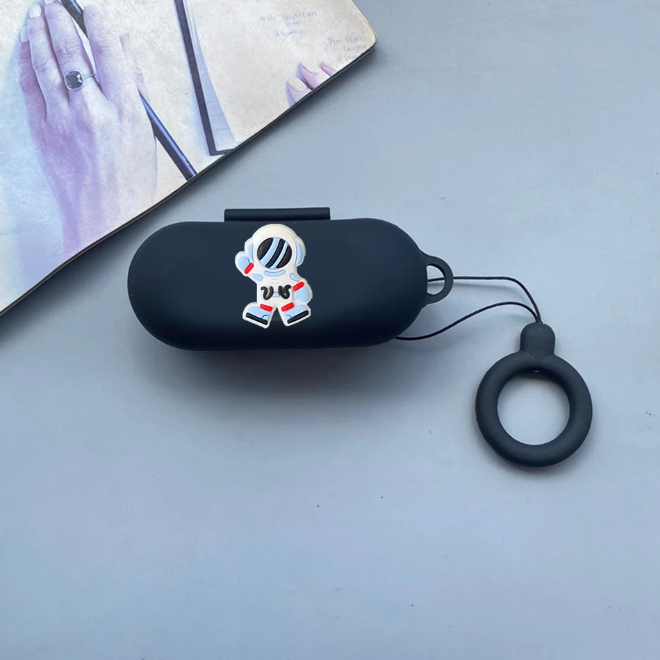 Caso dos desenhos animados para huawei freebuds se caso de silicone escudo do fone de ouvido bluetooth proteger capa fundas