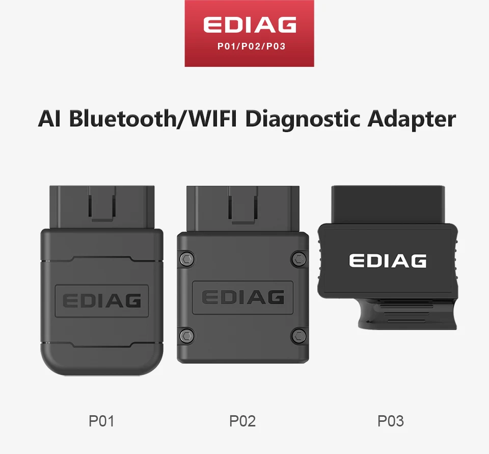 EDIAG P01 V1.5 ELM327 Wireless PIC18f25k80 Chip 4MHz Diagnostic Scanner Elm 327 OBD2 Android Torque Pro ICAR2