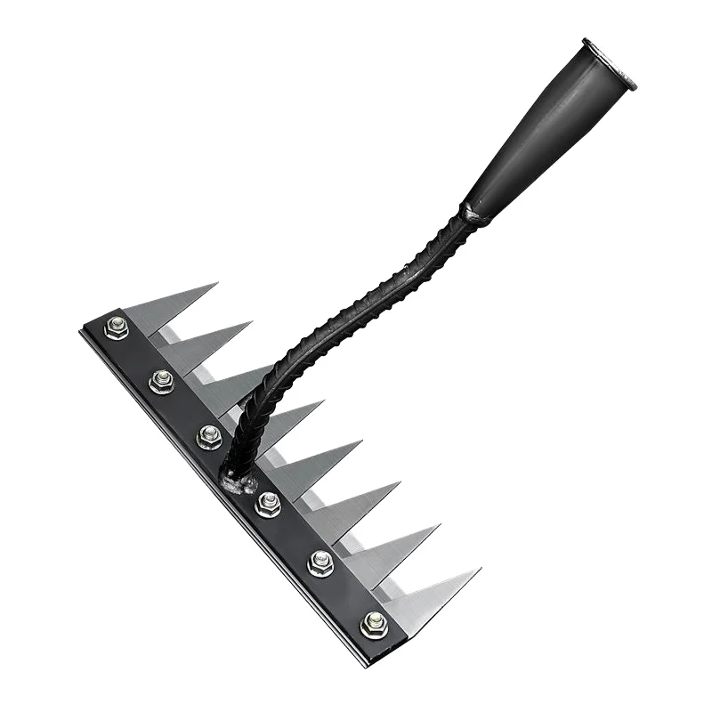 

Manganese Steel Household Garden and Farming Leaf Rake for Lawn Leveling for Agricultural Use