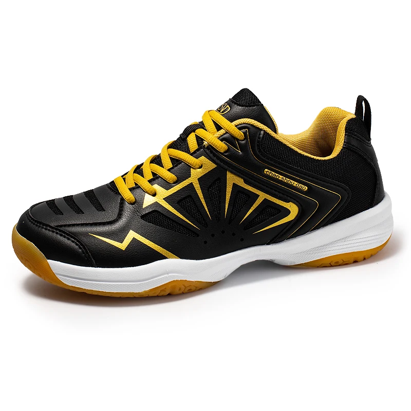 Nuevos zapatos de bádminton para hombres y mujeres, zapatillas de tenis de lujo para parejas, talla 35-44, ropa de bádminton ligera, zapatos de voleibol