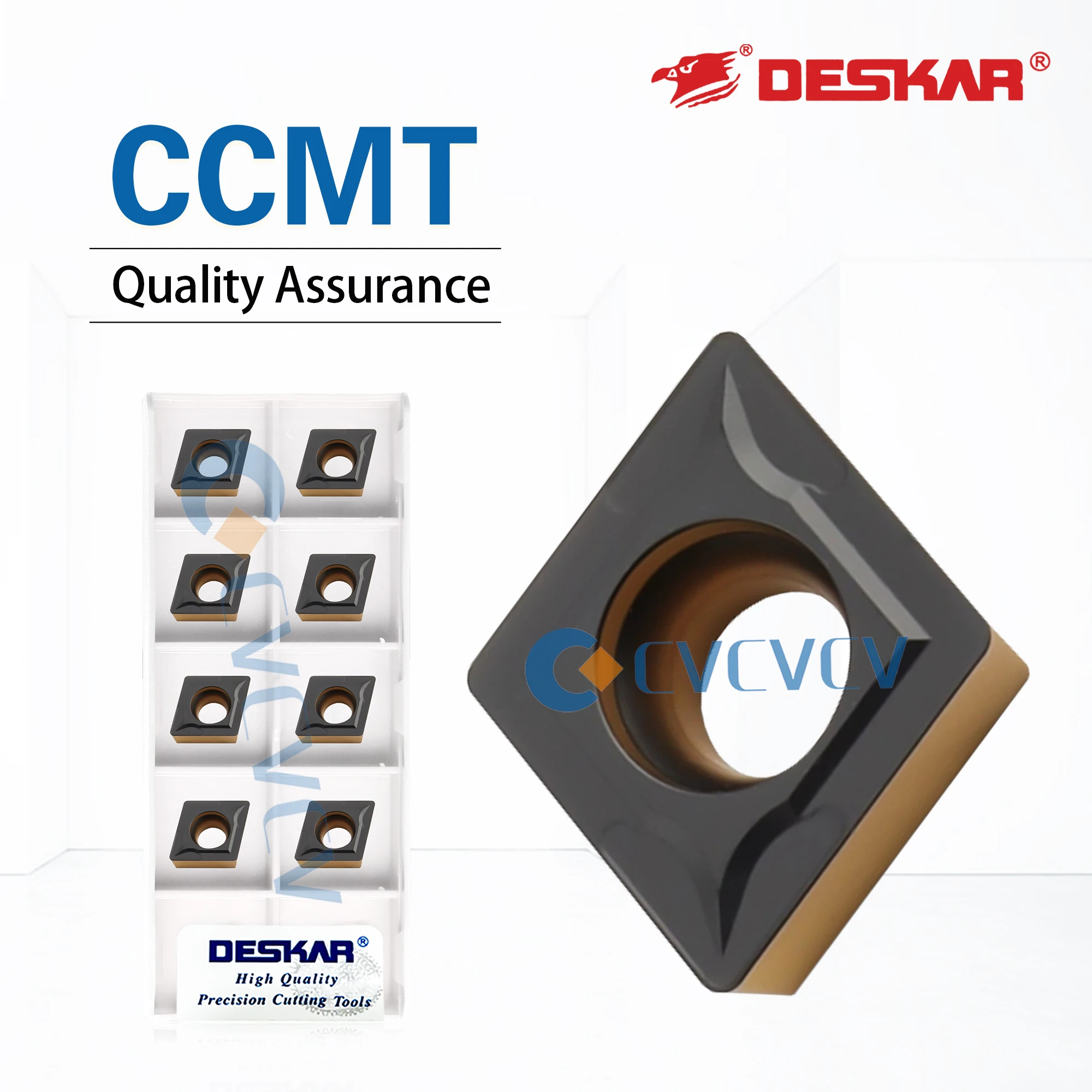 

DESKAR CNC lathe 100% Original CCMT060204/060208 CCMT09T304 CCMT09T308 LF9218 Used For Processing Stainless Steel Cutting Tools