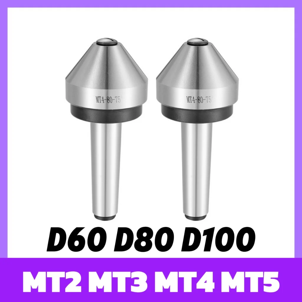 

MT2 MT3 MT4 MT5 MT6 Morse Tapper Cone Mushroom Head Center Umbrella-type Rotating Center High Precision CNC Lathe Live Thimble