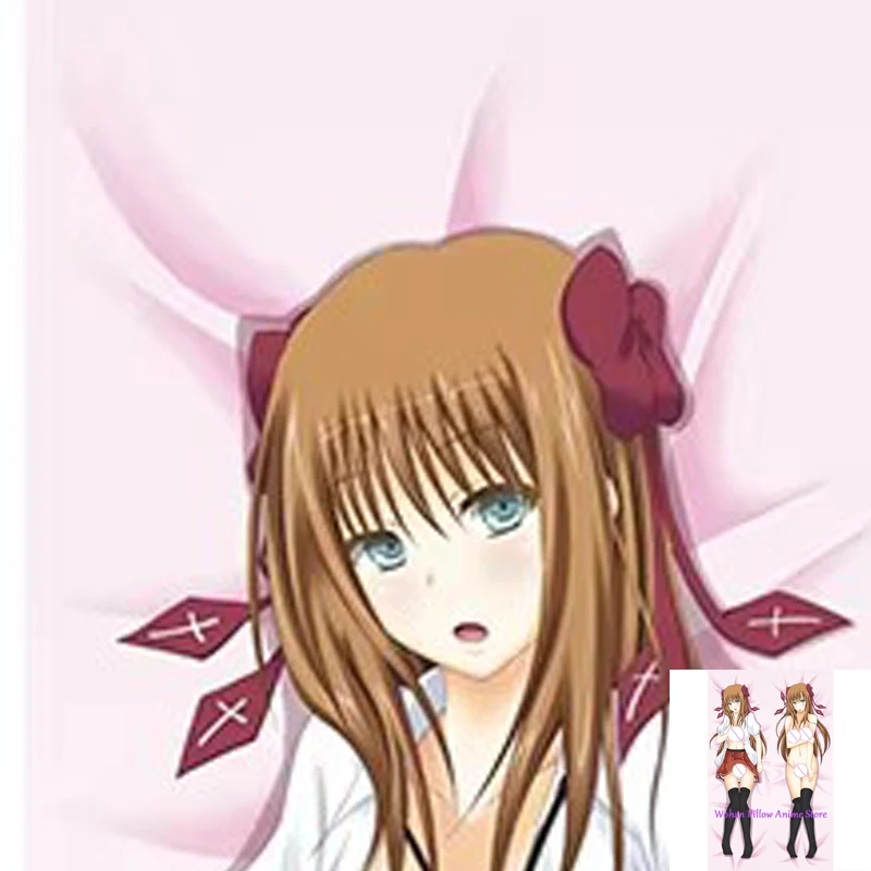 

Dakimakura Anime Pillow Cover Mayoi Neko Overrun Double Sided Print Life-size Halloween Christmas Decoration