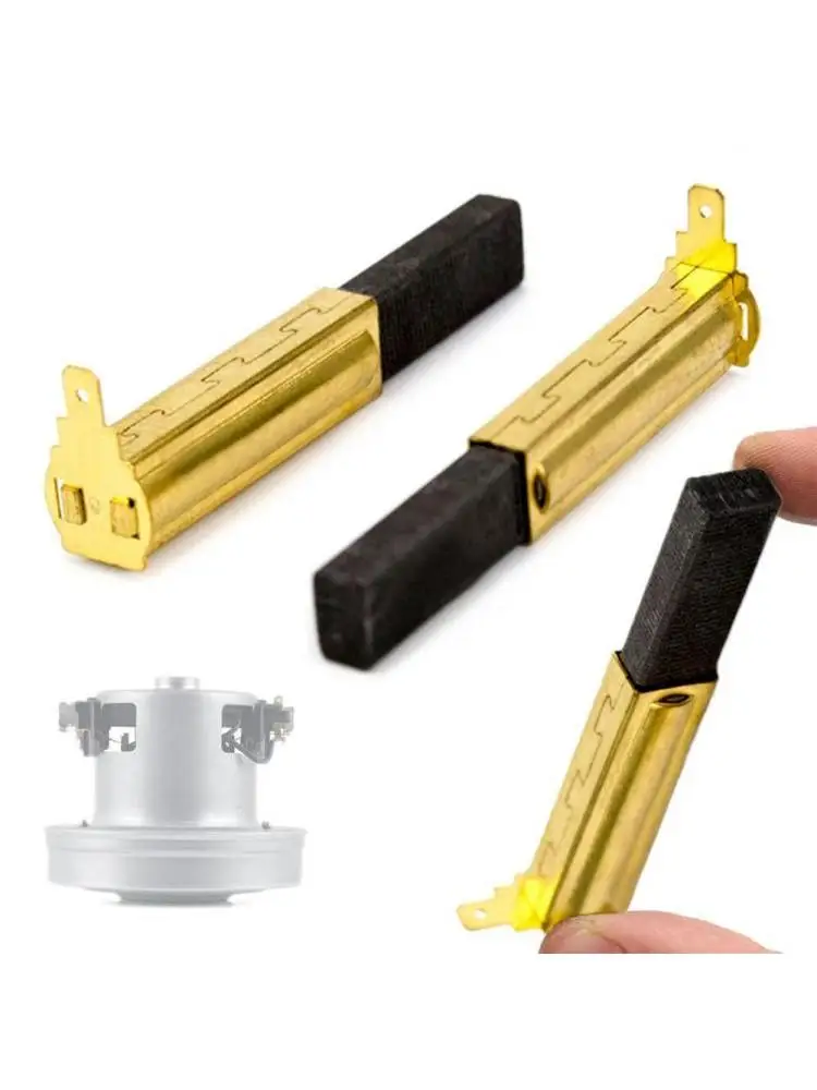 Moteur d'aspirateur 6.3x11x30mm, brosse en carbone, compatibilité polyvalente pour HVR200 HVR200-22 HVR200A, pièces détachées, 2 pièces