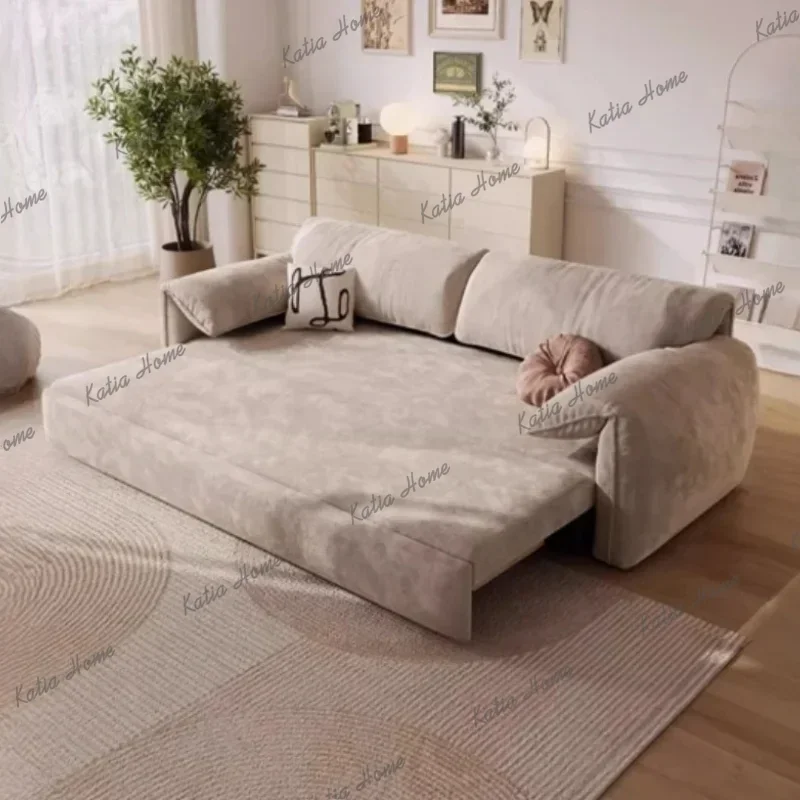 Best Sellers Designer Velvet Sofas Foldable With Storage Bedroom Multifunctional Sofa Bed Lounges Recliner Schlafsofa Living Roo