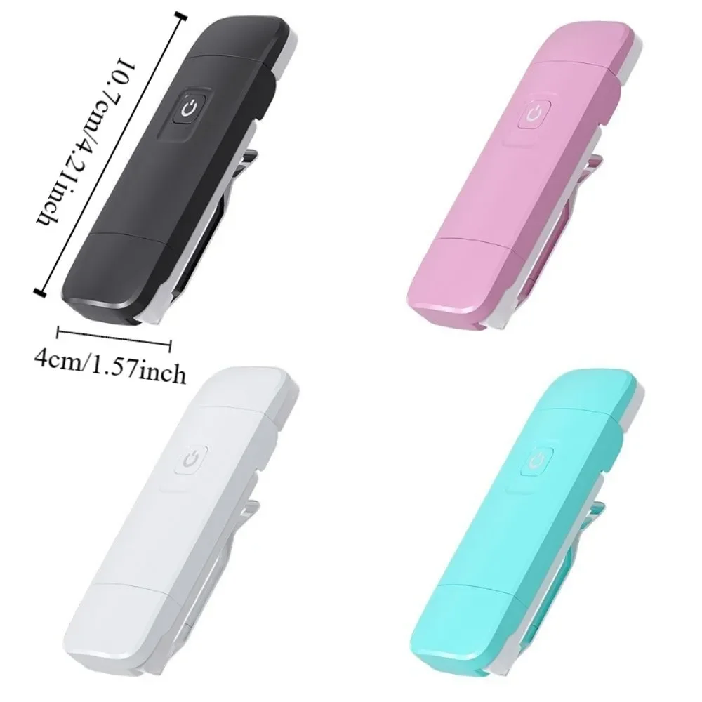 مشبك LED صغير على ضوء الكتاب لحماية العين، ضوء كتاب LED صغير قابل لإعادة الشحن، ضوء مكتب ضوء ليلي