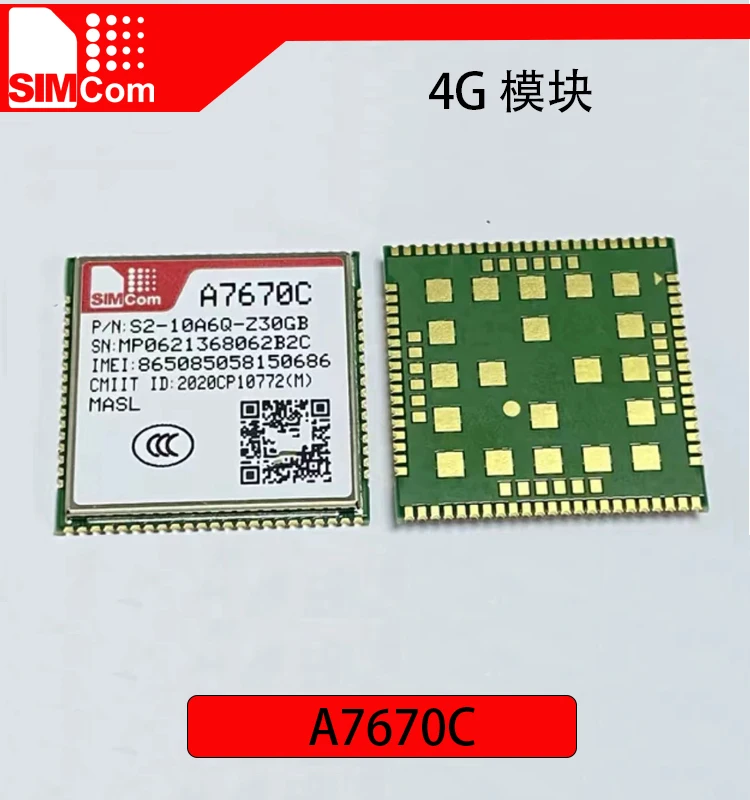 Módulo A7670C-MASL SIMCOM LCC + LGA