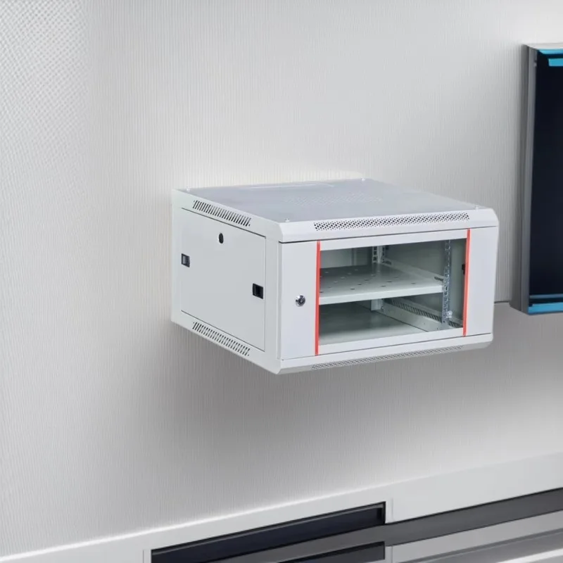 Wall-mounted cabinet 6U network switch weak current monitoring 9U15U network wall cabinet 12U