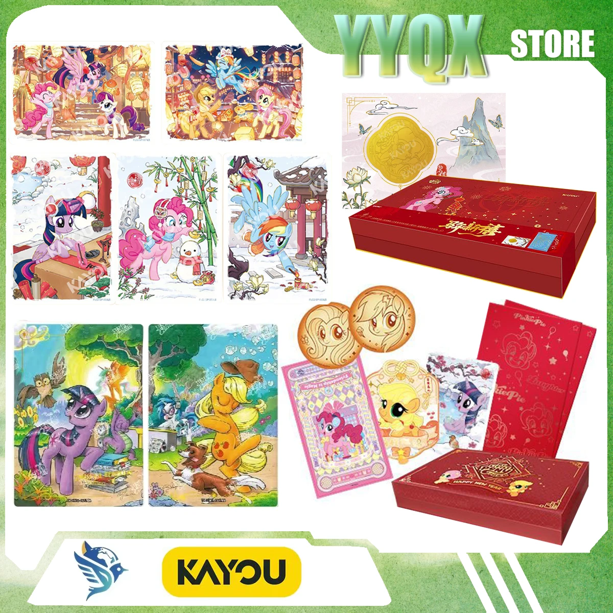 

KAYOU 2026 Новинка: My Little Pony - Год Лошади. Новые весенние коллекционные фигурки из мультфильма. Подарок-сюрприз.