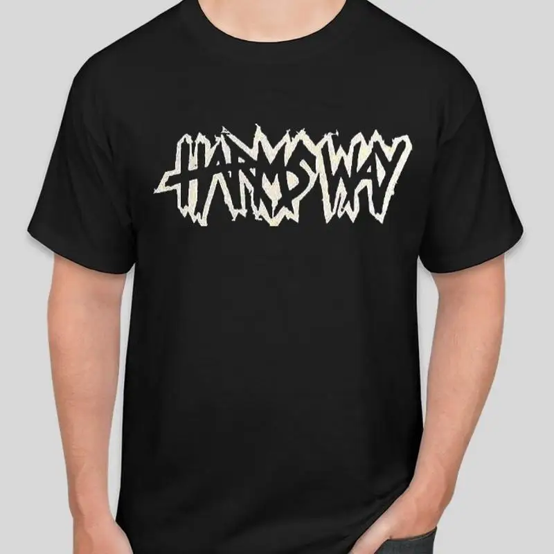 Harms Way T shirt Rock Band Music Skull Hard Core Thrash