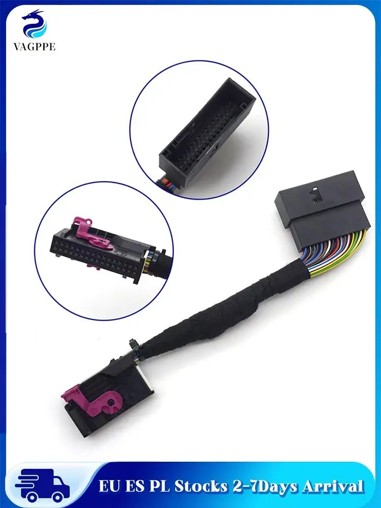GEF8QTXSDCK Für Golf 8 MK8 Motor Automatisches Start-Stopp-Kontrollsystem Docking-Kabelbaum Auto-Abschaltvorrichtung mit Stecker