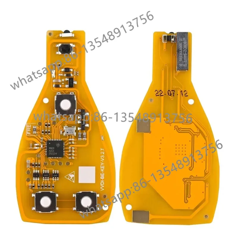 

VVDI BE Key Pro улучшенный чехол для смарт-ключа 3/4 кнопки XNBZ01EN XNBZT1GL