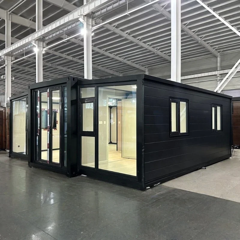 Customized New 20FT 40FT 3 Bedroom Luxury Living Home Prefab House Expandable Container Homes with Bathroom