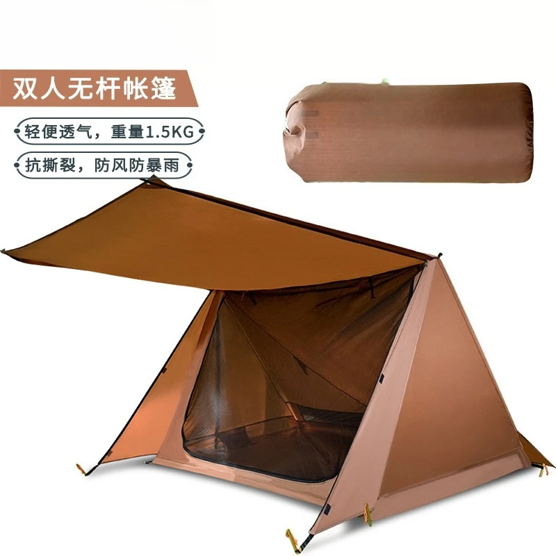 

Wholesale Double Double Camping Tent Beach Park Camping Shelter Portability Windproof Waterproof Outdoor Lightweight