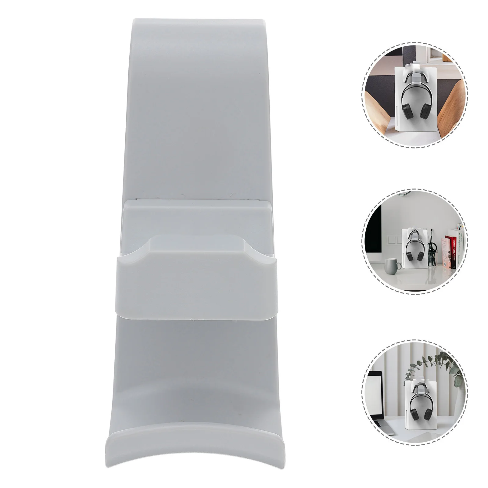 

Gamepad Suspendable Charging Base Compatible Easy Use Special Design Craftsmanship Headphone Storage ABS Material