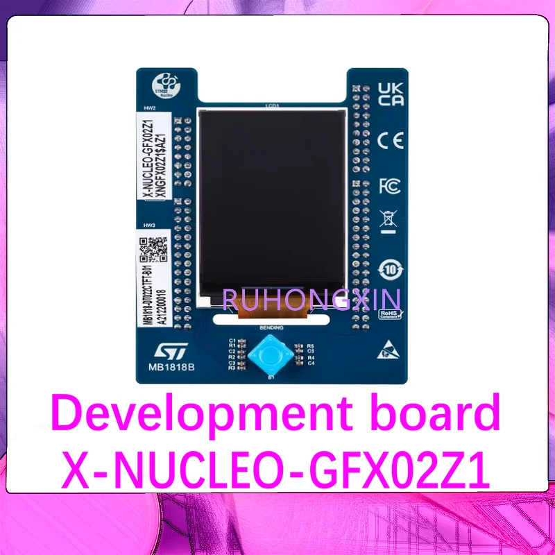 

X-NUCLEO-GFX02Z1 STM32 Nucleo Display Expansion Board Zio Connector TFT Display