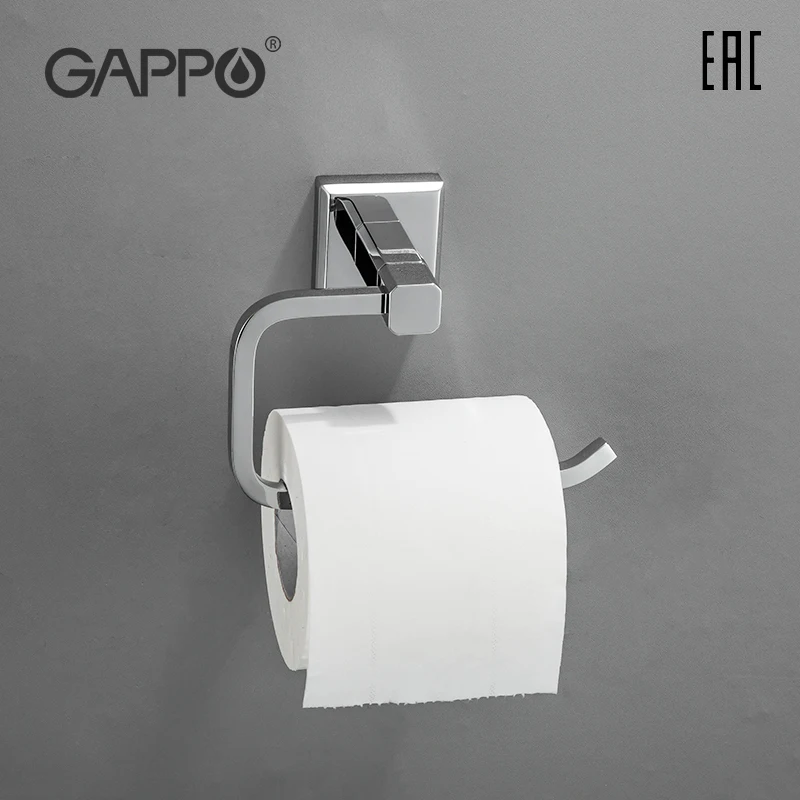 GAPPO Paper Holder Towel Storage Rack Hanging Shelf for Kitchen Bathroom Paper Holders Tissue Accessories