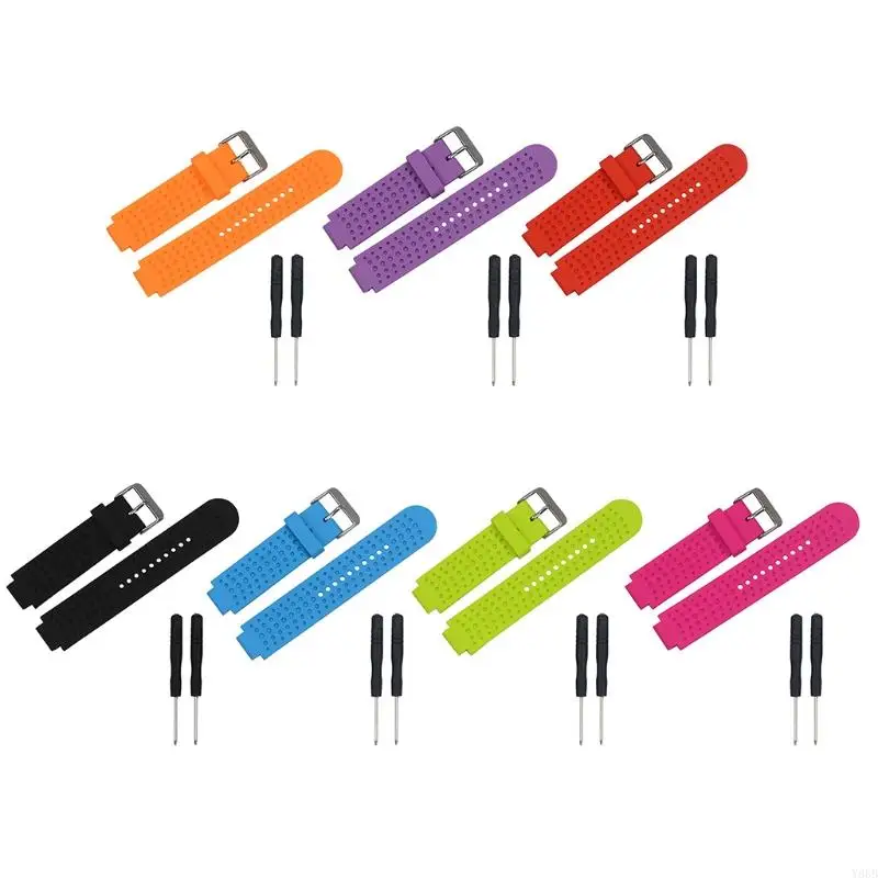 Y88b per precursore 25 silicone orologio da orologio bracciale usura del braccialetto resistente