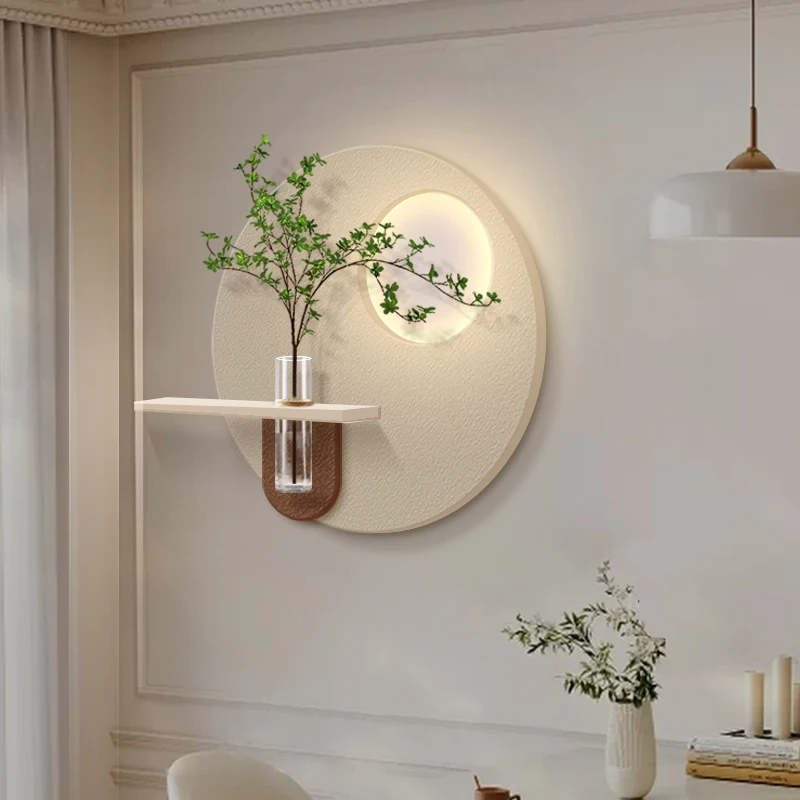 

Cream wind DIY restaurant decorative painting hydroponic green plant light hanging