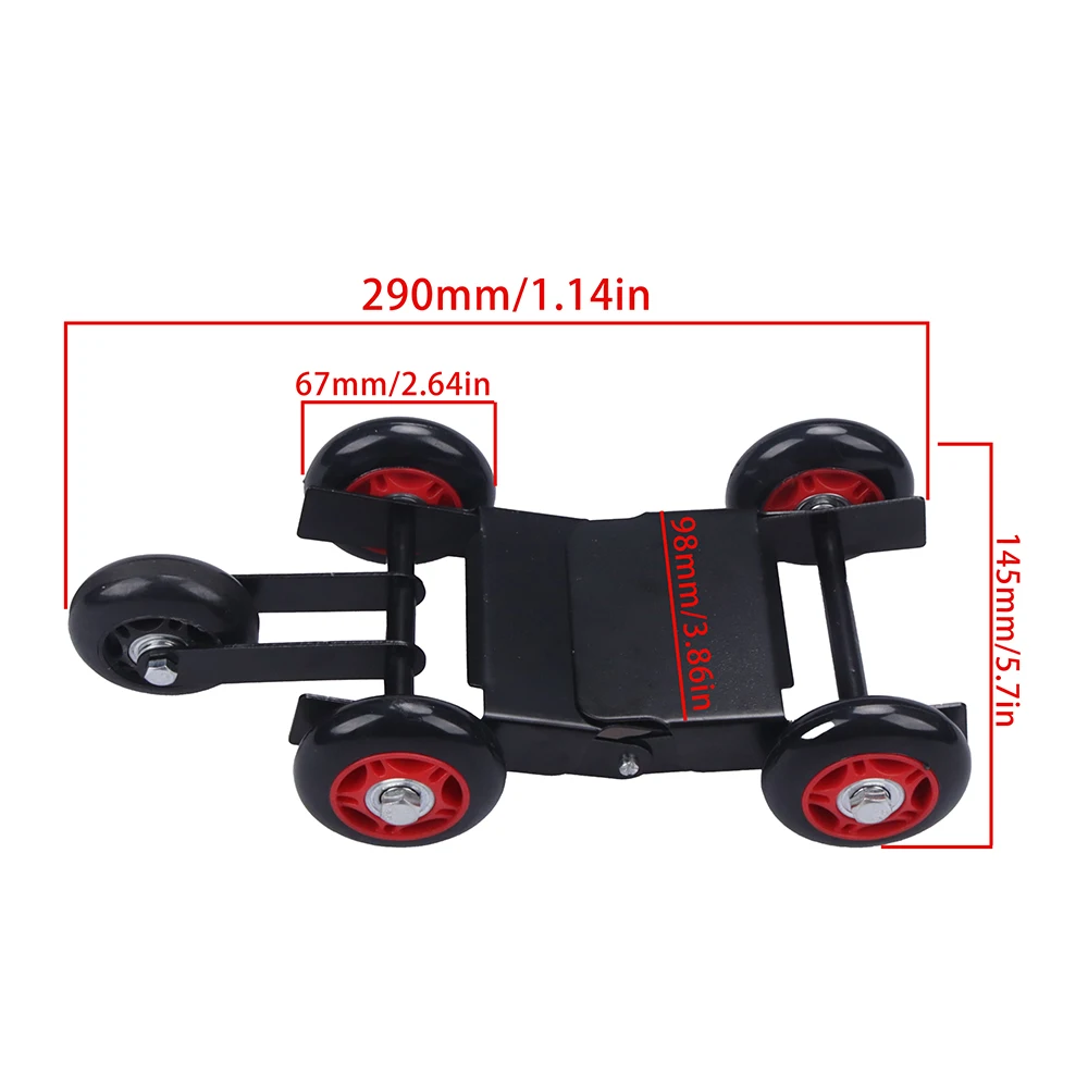 

Motorcycle tools Mover Booster Tire Emergency Pusher Trailer Tool for Electric Bike Scooter Bicycle Wheel Moving Assistance