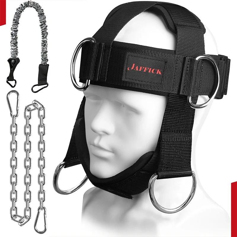 Jaffick Neck Harness for Increases Neck Core Strength With 40\