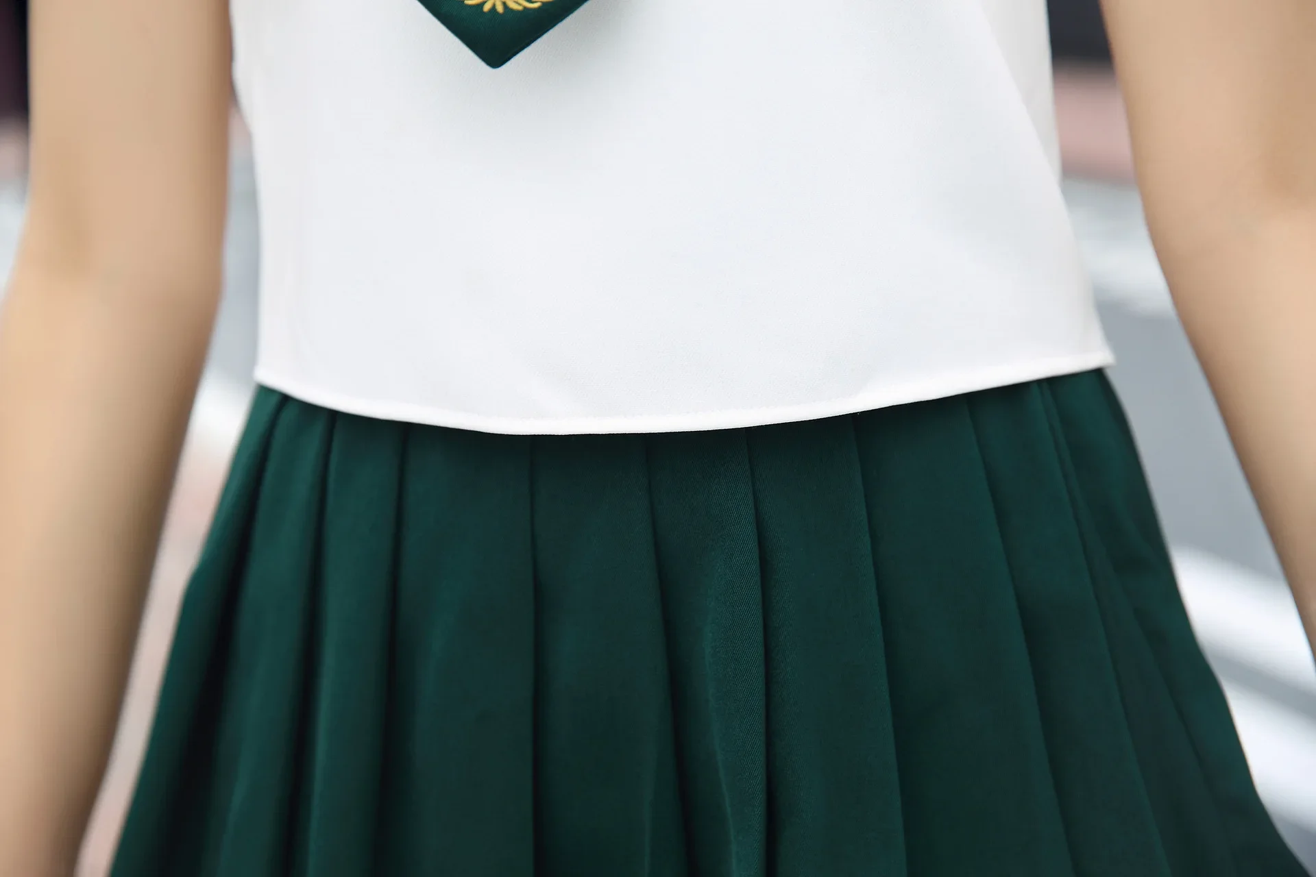 Conjunto de uniforme escolar, uniforme de estudante, gravata, fantasia de mesa para meninas, uniforme japonês de verão