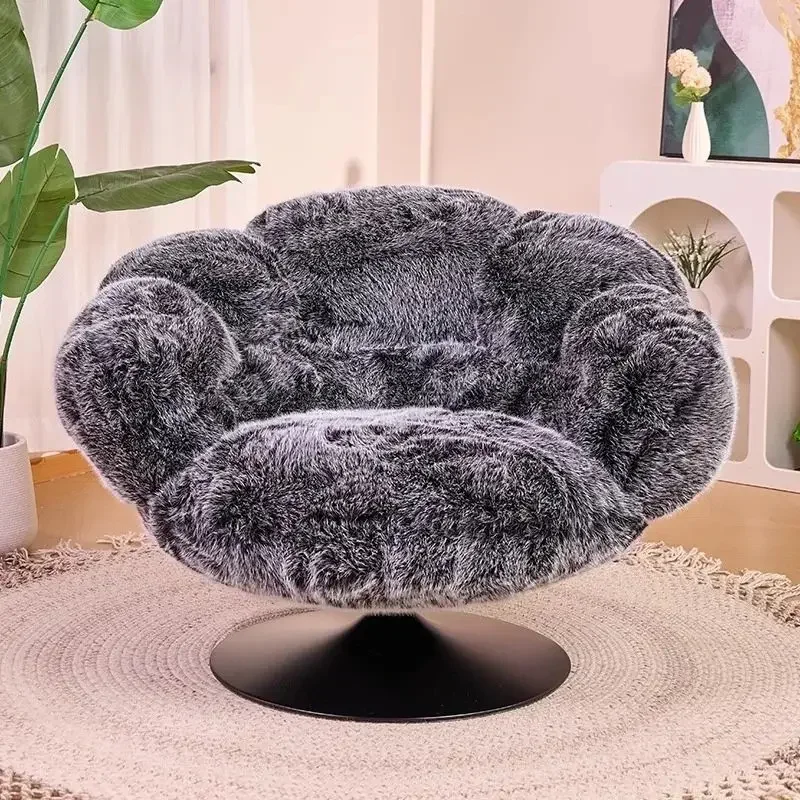 كرسي أريكة فاخر للمشاهير على الإنترنت بتصميم تحسين المنزل قابل للدوران