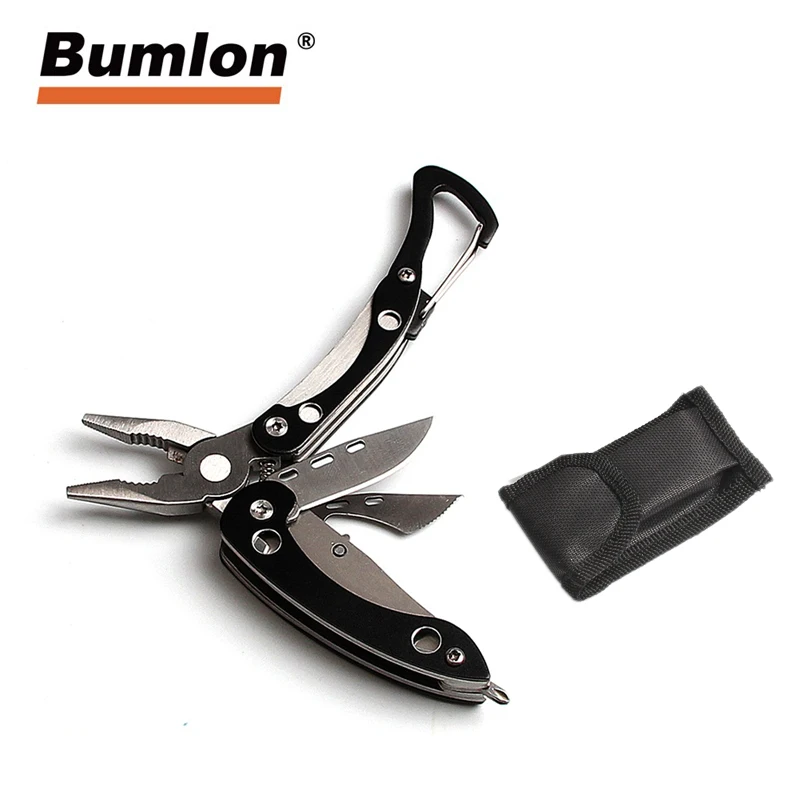 

Portable Mini Bag Outdoor Survival EDC Multitool Folding Knife Steel Blade Pliers Screwdriver Keychain Tool Keyring Multi Tools